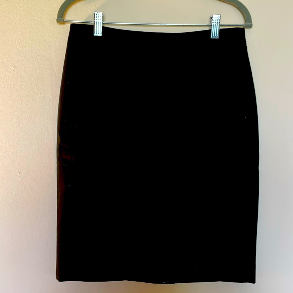 Black Classic Pencil Skirt by J.Crew Size 2 NWT